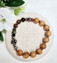 벽조목 올리브 1단 묵주팔찌