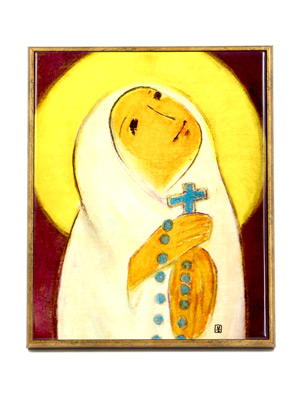 묵주 기도의 성모 (세라믹/200*250)