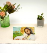 하느님의 어린양 (도자기자석성화/125*75)