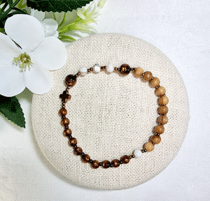 나무비즈 2단묵주