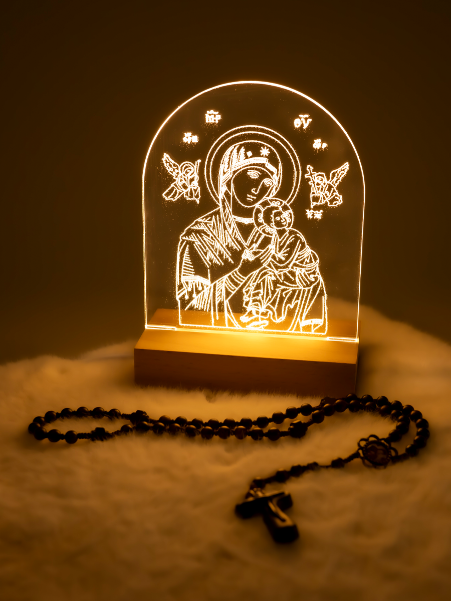 영원한 도움의 성모 무드등 (아크릴/LED)