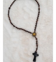 영도 벽조목 5단 묵주(6mm)