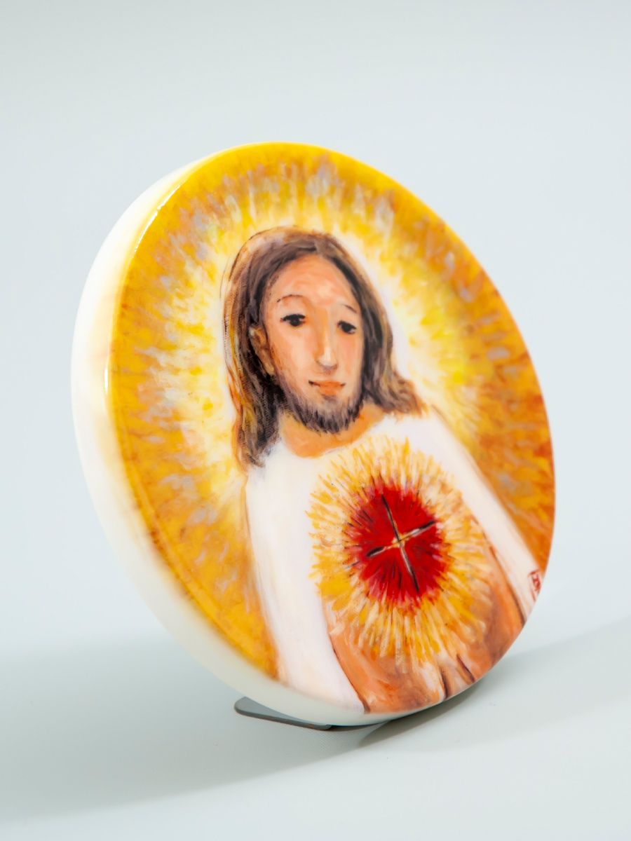 예수성심 (도자기/100mm)