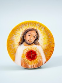 예수성심 (도자기/100mm)