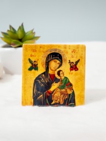 영원한 도움의 성모 (도자기 86*86mm)