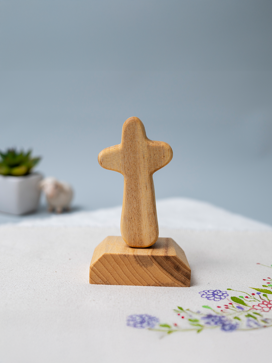 기도 손십자가 (캄포나무/78*135)