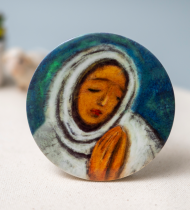 전구의 성모_(도자기/100mm)