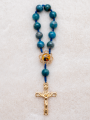 아파타이트 1단 묵주_(골드)