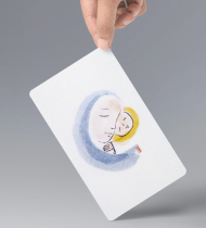 그림엽서_성모자의 봄