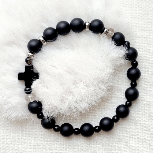 오닉스 1단 팔찌묵주